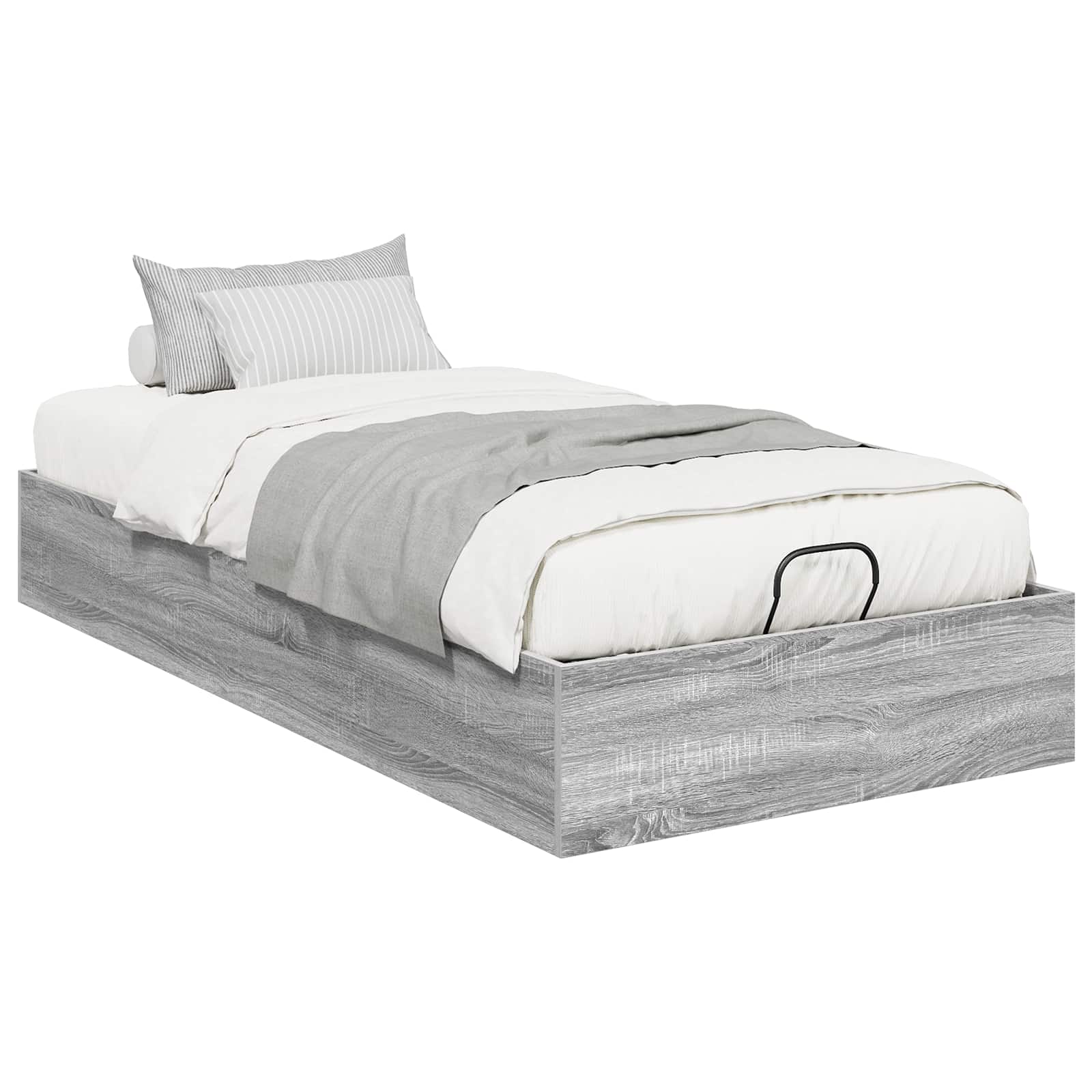 Letto ottomano Sonoma grigia 80,5 x 200 cm Legno ingegnerizzato | homemem39