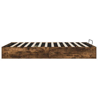 Letto ottomano Quercia Affumicata 193 x 140 x 25 cm | homemem39