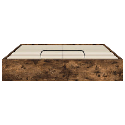 Letto ottomano Quercia Affumicata 193 x 135 x 25 cm | homemem39