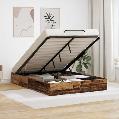 Letto ottomano Legno vecchio 193 x 120 x 25 cm Truciolare