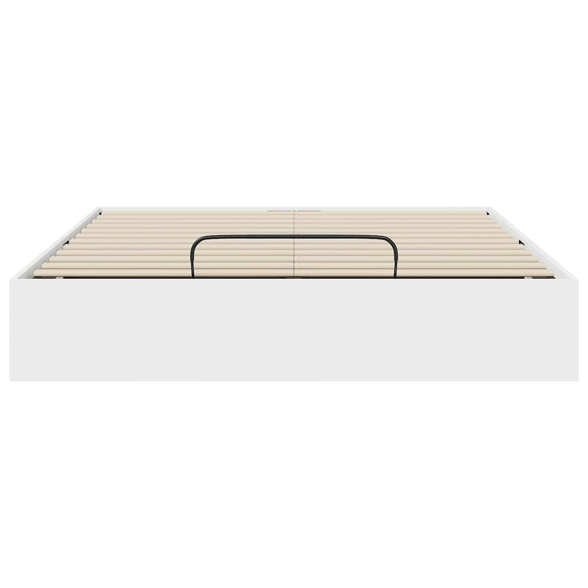 Letto ottomano Bianco 120 x 200 cm Legno ingegnerizzato