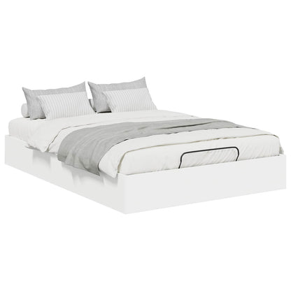 Letto ottomano Bianco 193 x 120 x 25 cm Legno ingegnerizzato | homemem39