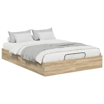 Letto ottomano Rovere Sonoma 193 x 120 x 25 cm | homemem39