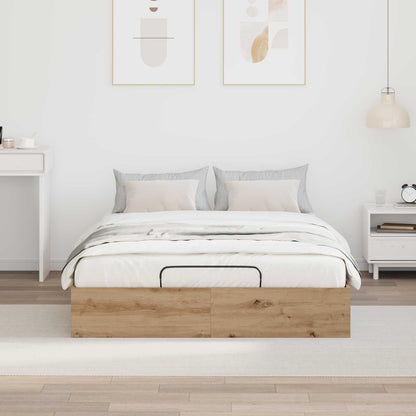 Letto ottomano Rovere Artigianale 120 x 190 cm | homemem39