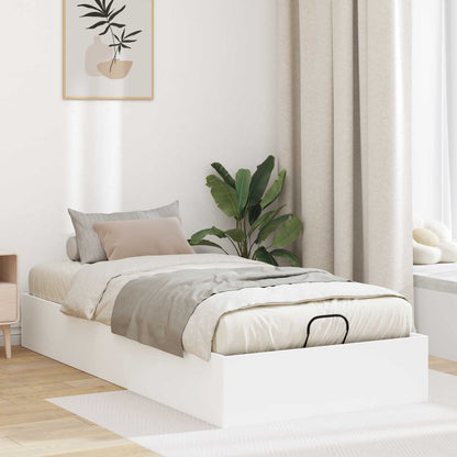 Letto ottomano Bianco 75,5 x 190 cm Legno ingegnerizzato | homemem39