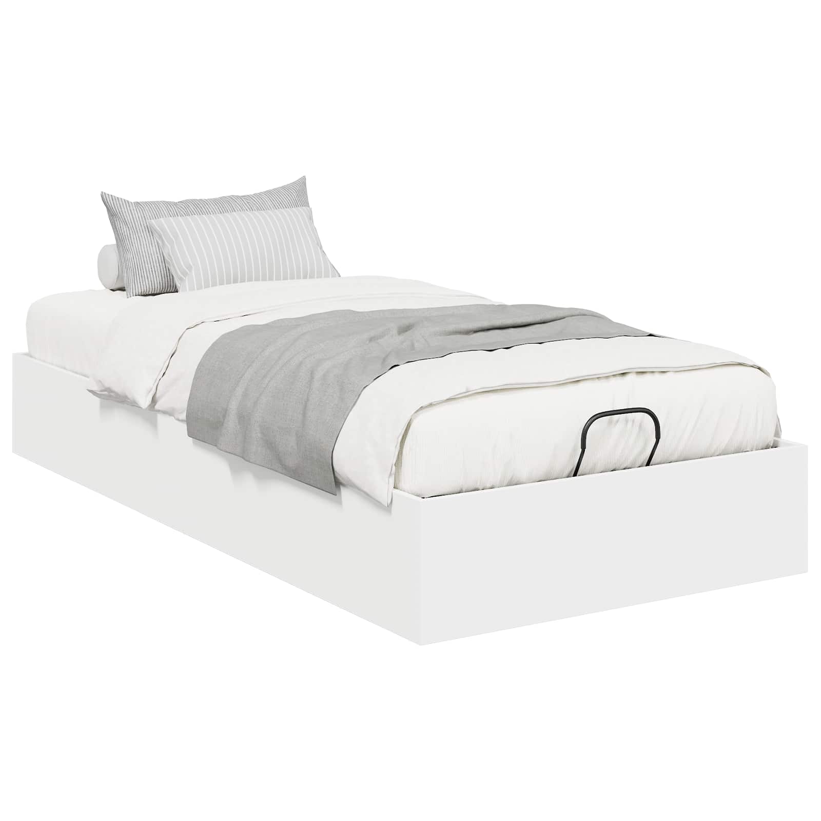 Letto ottomano Bianco 75,5 x 190 cm Legno ingegnerizzato | homemem39