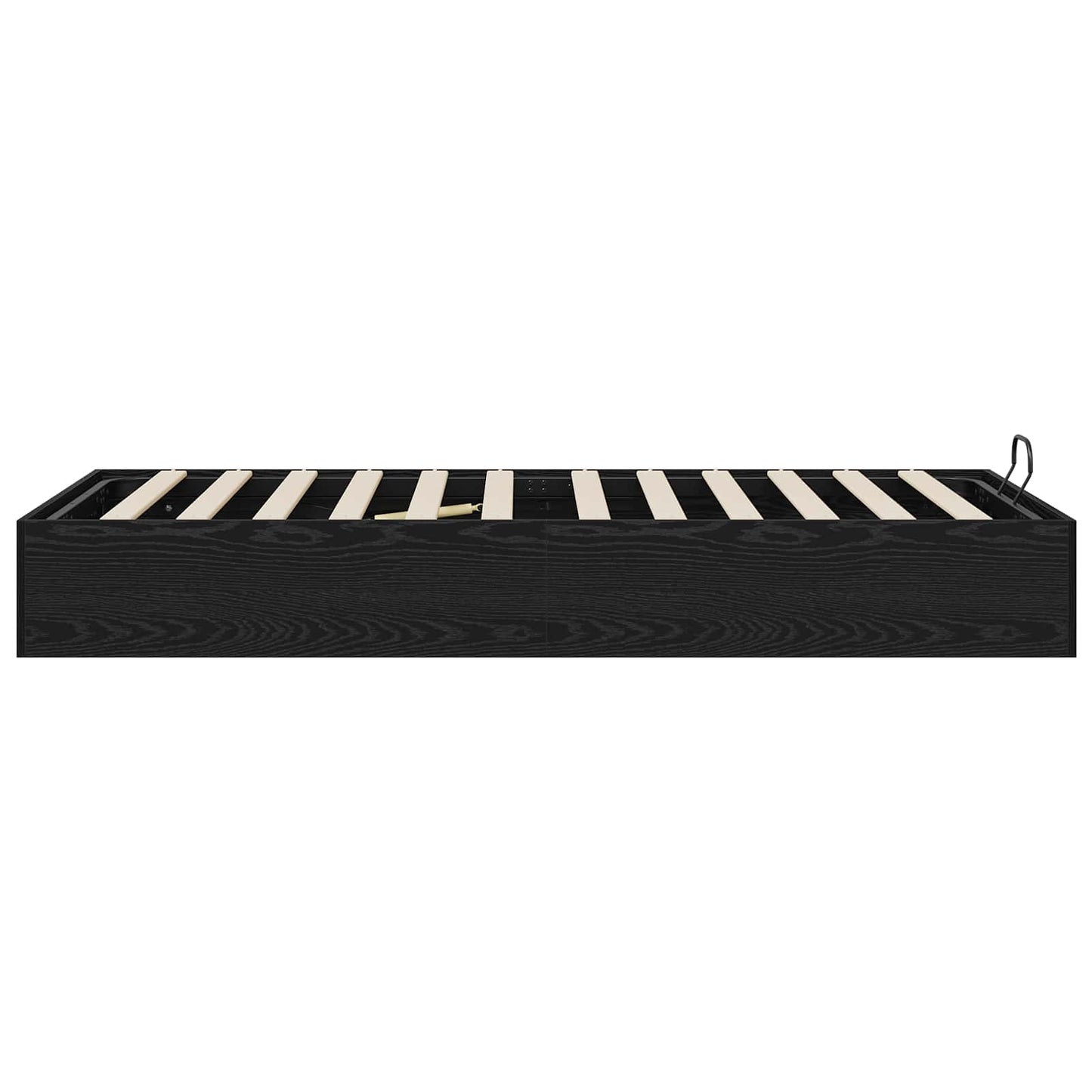 Letto ottomano Rovere Nero 75,5 x 190 cm Legno ingegnerizzato | homemem39