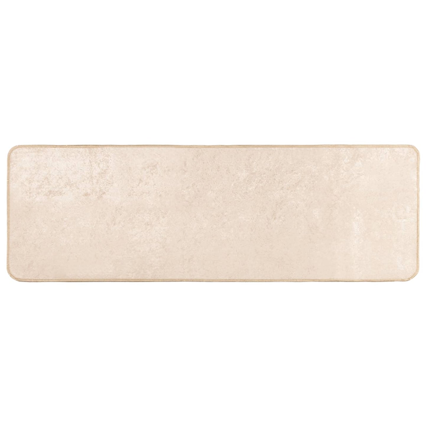 Runner Tappeto MARSA Crema 50 x 200 cm Poliestere e PVC | homemem39