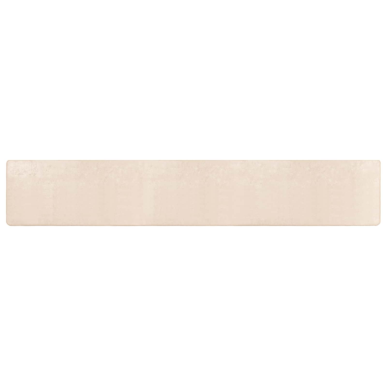 Runner Tappeto MARSA Crema 50 x 400 cm Poliestere e PVC | homemem39