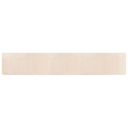 Runner Tappeto MARSA Crema 50 x 450 cm Poliestere e PVC | homemem39