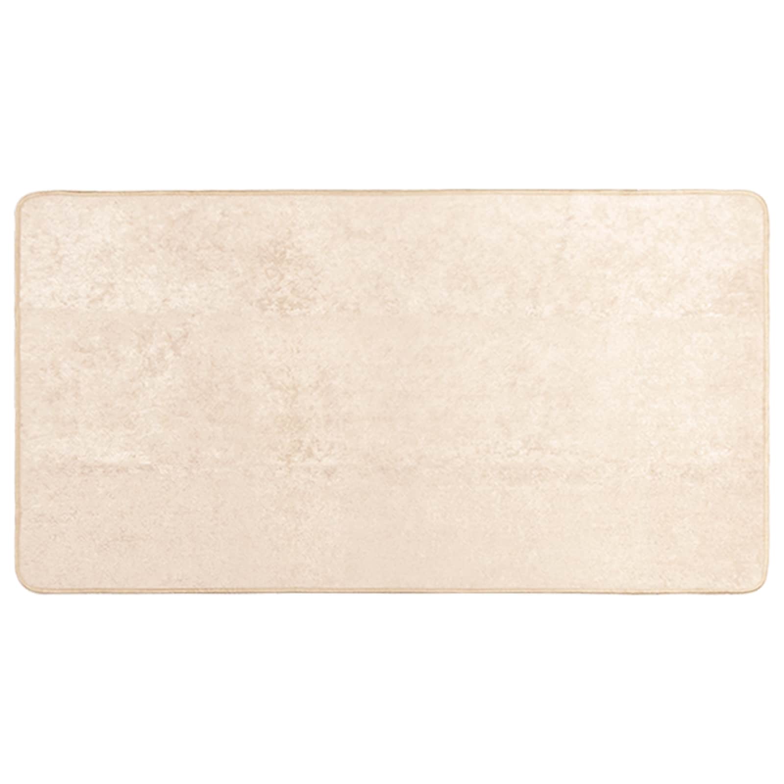 Runner Tappeto MARSA Crema 80 x 100 cm Poliestere e PVC | homemem39
