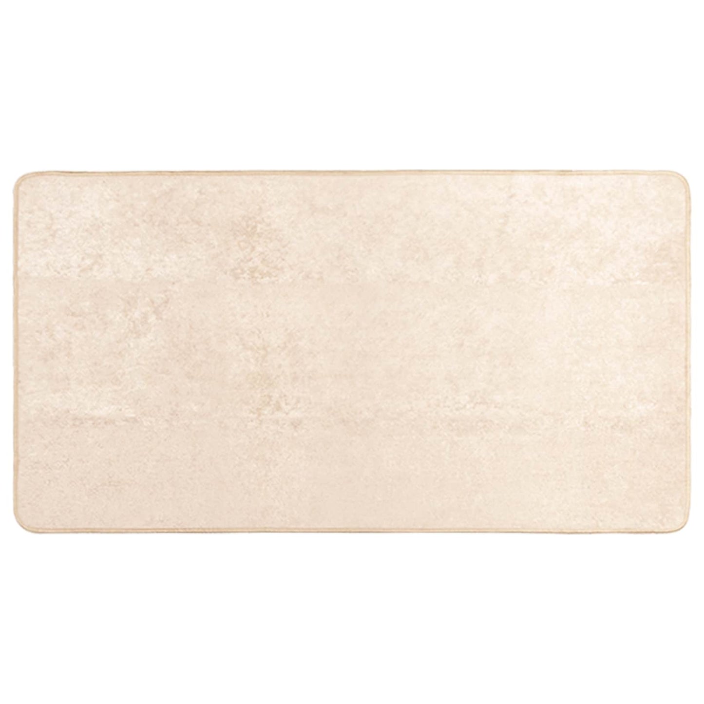 Runner Tappeto MARSA Crema 80 x 150 cm Poliestere e PVC | homemem39