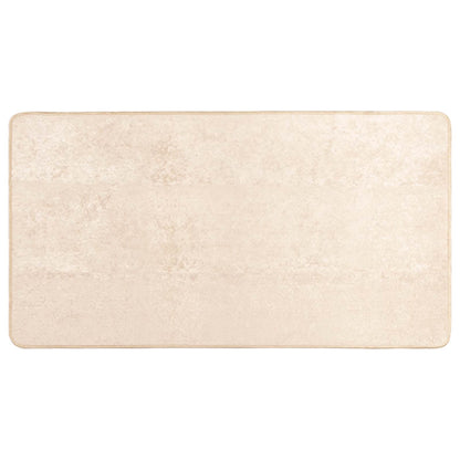 Runner Tappeto MARSA Crema 80 x 150 cm Poliestere e PVC | homemem39