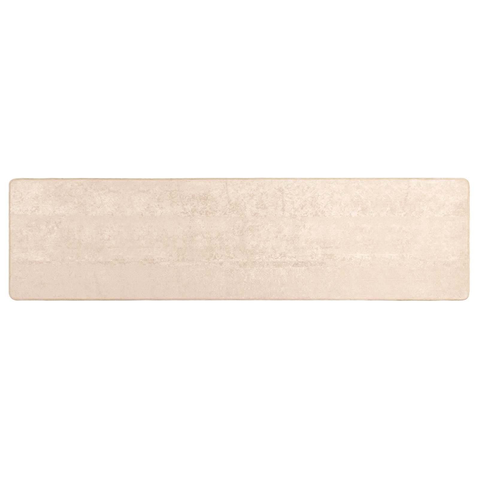 Runner Tappeto MARSA Crema 80 x 300 cm Poliestere e PVC | homemem39