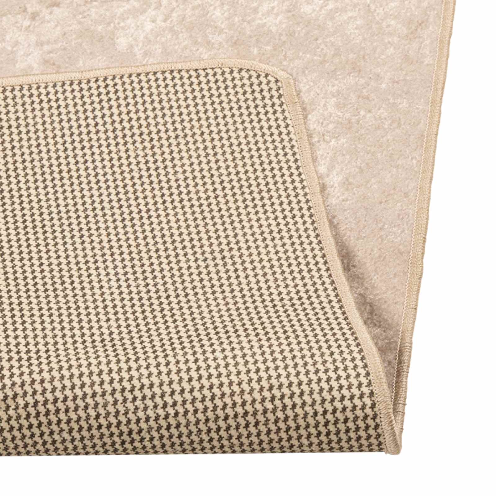 Runner Tappeto MARSA Crema 250 x 100 cm Poliestere e PVC | homemem39