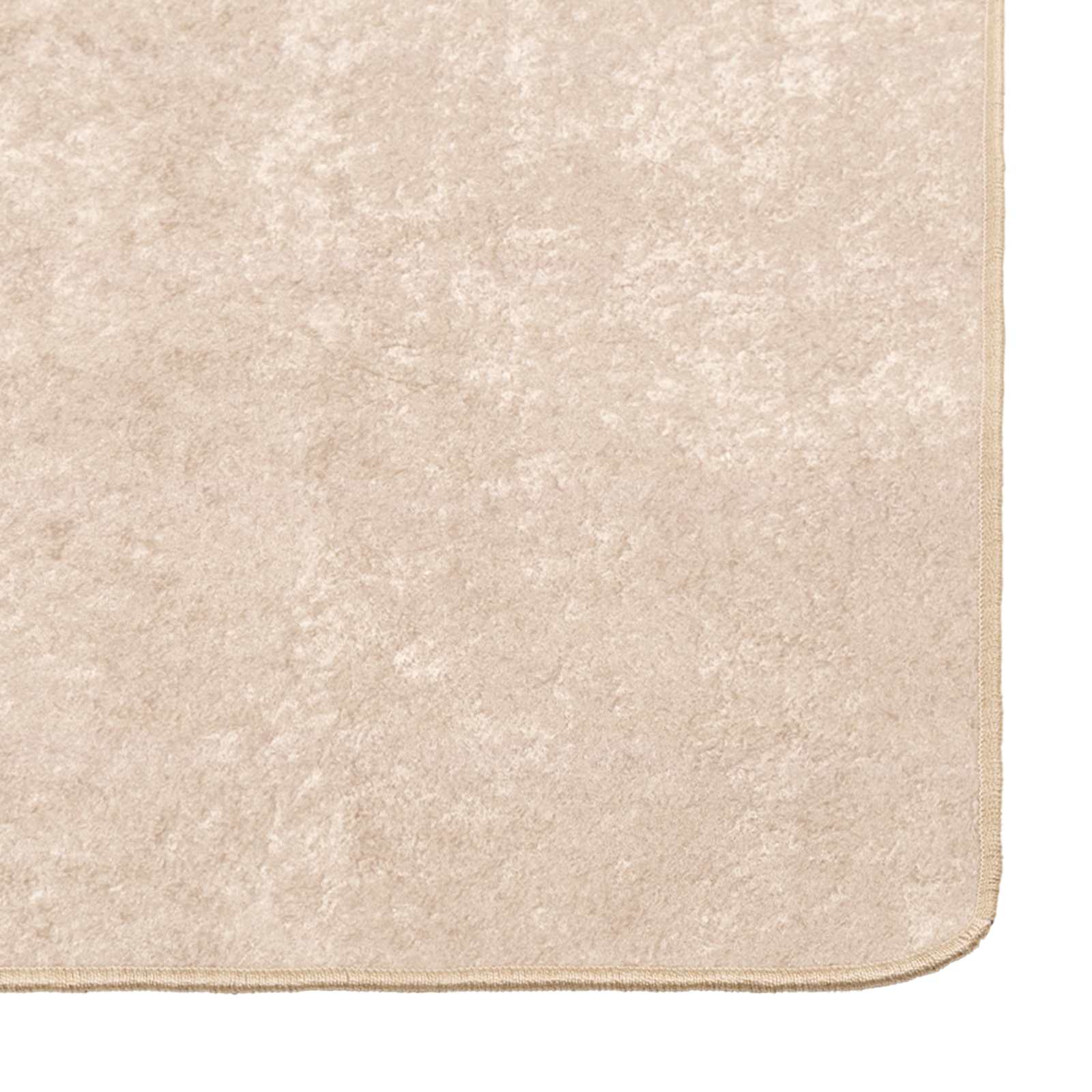 Runner Tappeto MARSA Crema 100 x 300 cm Poliestere e PVC | homemem39