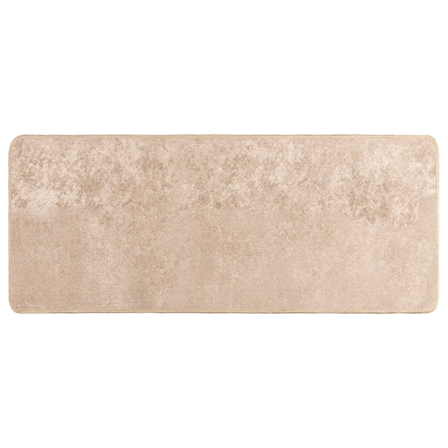 Runner Tappeto MARSA Beige 50 x 100 cm Poliestere e PVC | homemem39