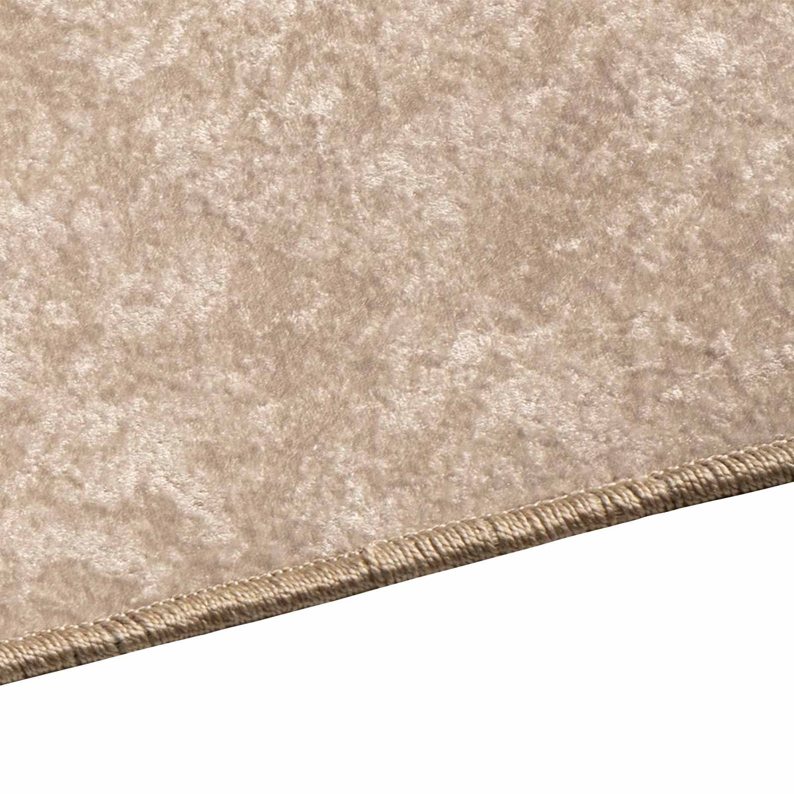 Runner Tappeto MARSA Beige 50 x 300 cm Poliestere e PVC | homemem39