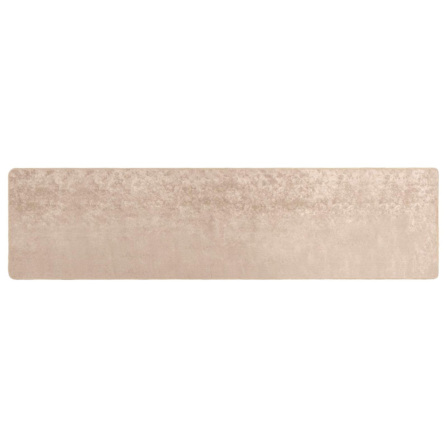 Runner Tappeto MARSA Beige 50 x 400 cm Poliestere e PVC | homemem39