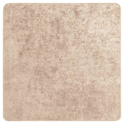 Runner Tappeto MARSA Beige 100 x 100 cm Poliestere e PVC | homemem39