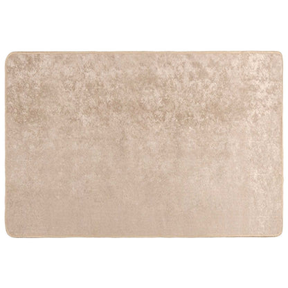 Runner Tappeto MARSA Beige 100 x 150 cm Poliestere e PVC