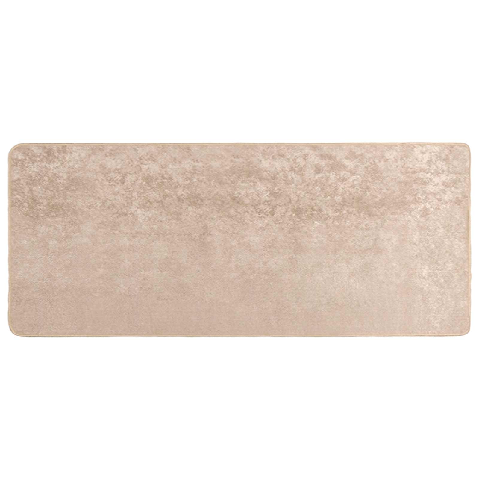 Runner Tappeto MARSA Beige 100 x 200 cm Poliestere e PVC | homemem39