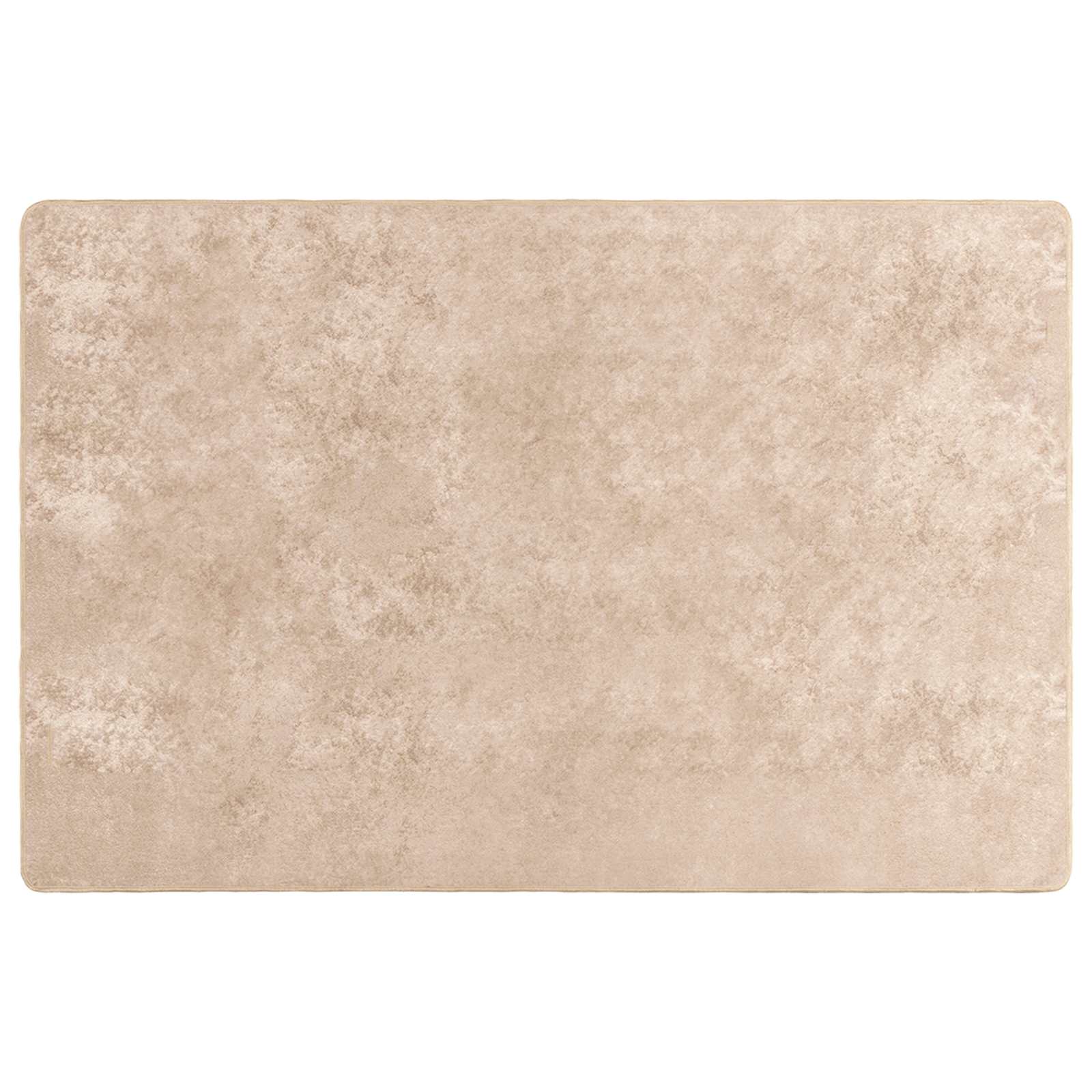 Runner Tappeto MARSA Beige 120 x 170 cm Poliestere e PVC | homemem39