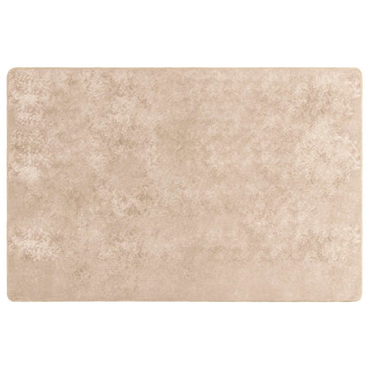 Runner Tappeto MARSA Beige 120 x 170 cm Poliestere e PVC | homemem39