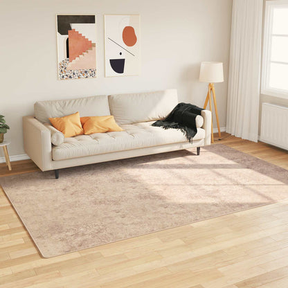Runner Tappeto MARSA Beige 150 x 230 cm Poliestere e PVC | homemem39