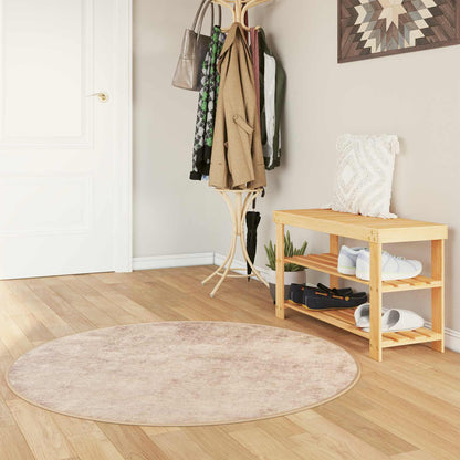 Runner Tappeto MARSA Beige 120 x 120 cm Poliestere e PVC | homemem39