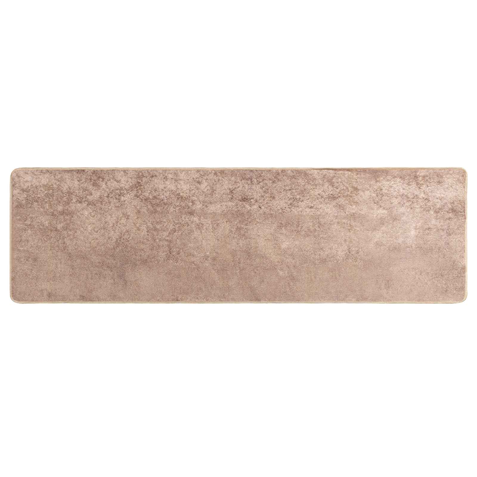 Runner Tappeto MARSA Sabbia 50 x 200 cm Poliestere e PVC | homemem39