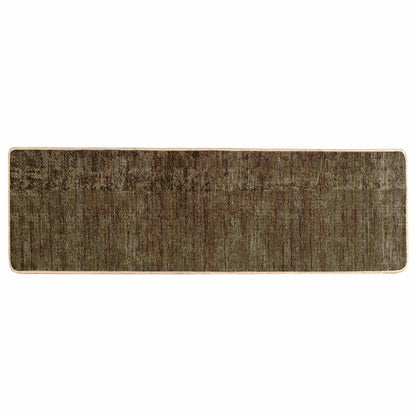 Runner Tappeto MARSA Verde Foresta 50 x 150 cm Poliestere e PVC | homemem39