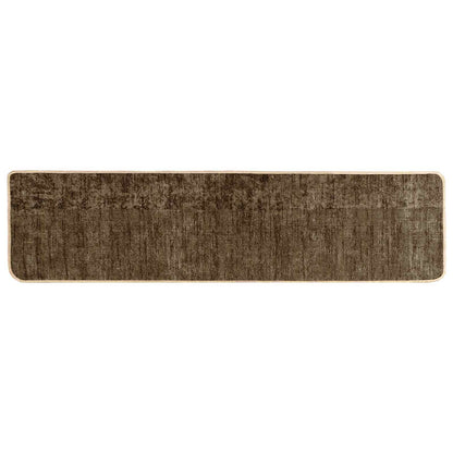 Runner Tappeto MARSA Verde Foresta 50 x 400 cm Poliestere e PVC | homemem39