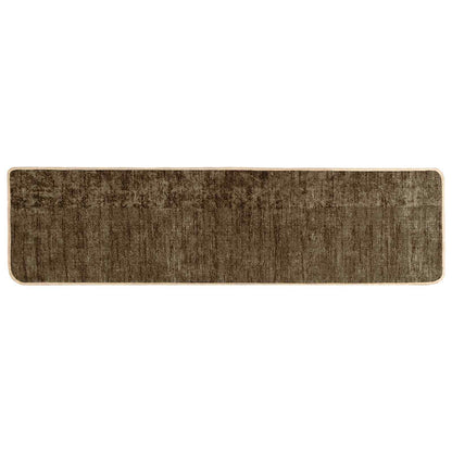 Runner Tappeto MARSA Verde Foresta 80 x 350 cm Poliestere e PVC | homemem39