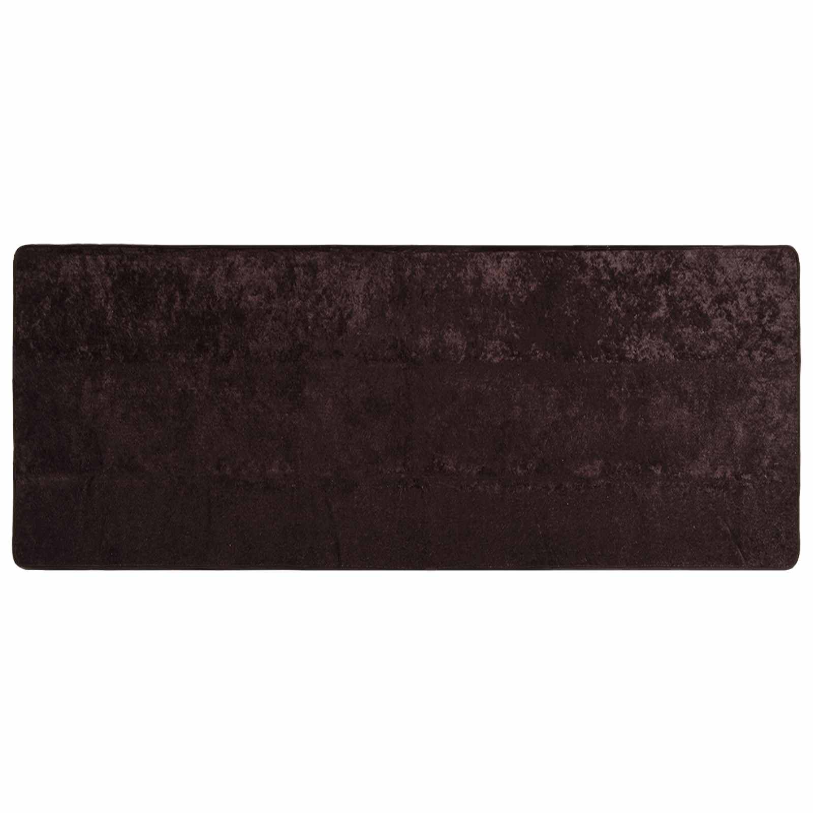 Runner Tappeto MARSA Antracite 50 x 100 cm Poliestere e PVC | homemem39