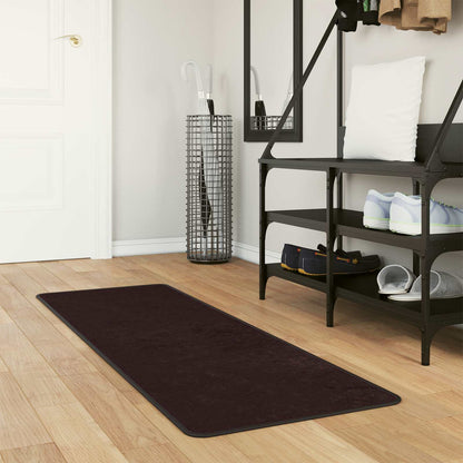 Runner Tappeto MARSA Antracite 50 x 200 cm Poliestere e PVC | homemem39