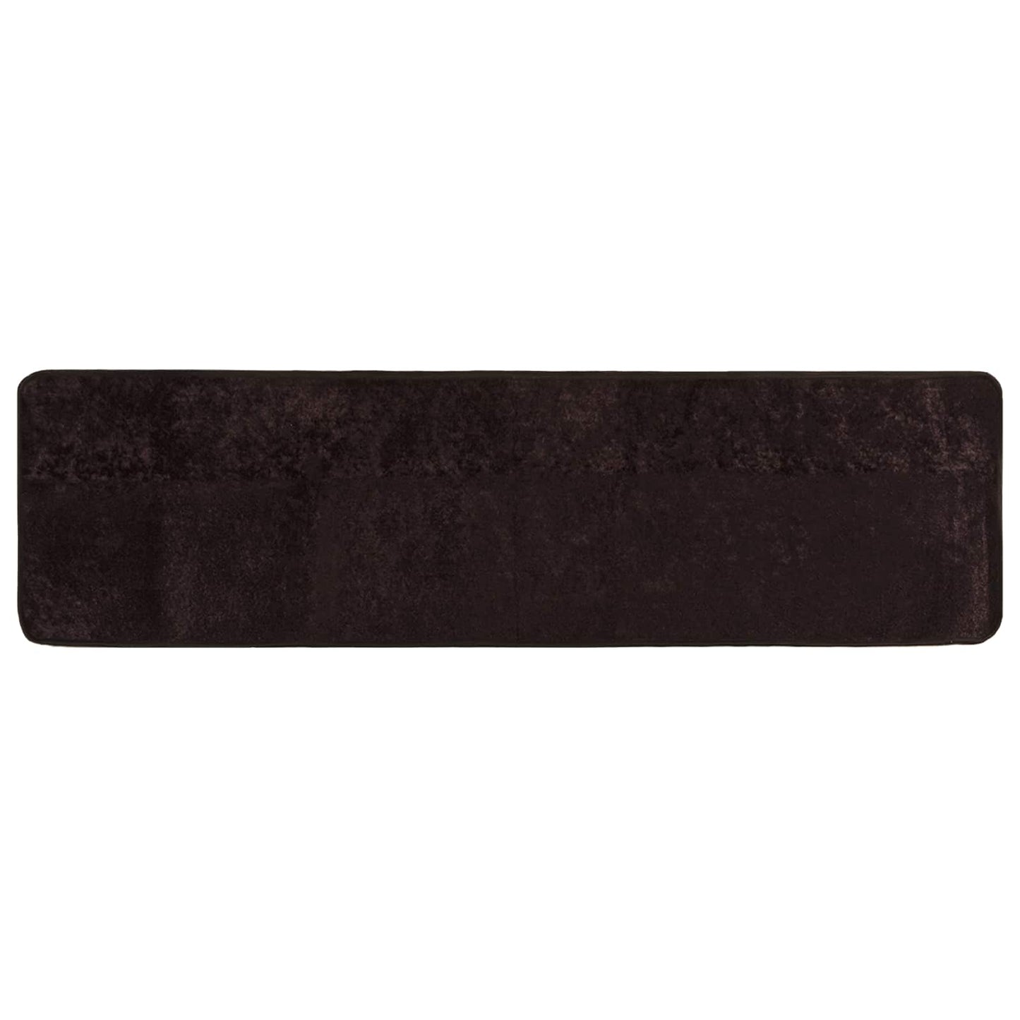 Runner Tappeto MARSA Antracite 50 x 200 cm Poliestere e PVC | homemem39