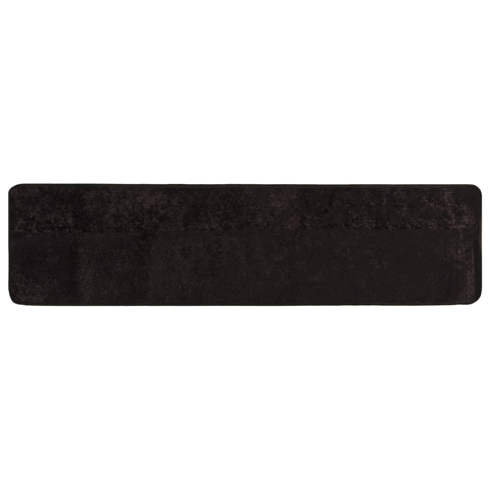 Runner Tappeto MARSA Antracite 50 x 400 cm Poliestere e PVC | homemem39