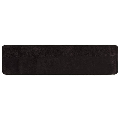 Runner Tappeto MARSA Antracite 50 x 450 cm Poliestere e PVC | homemem39