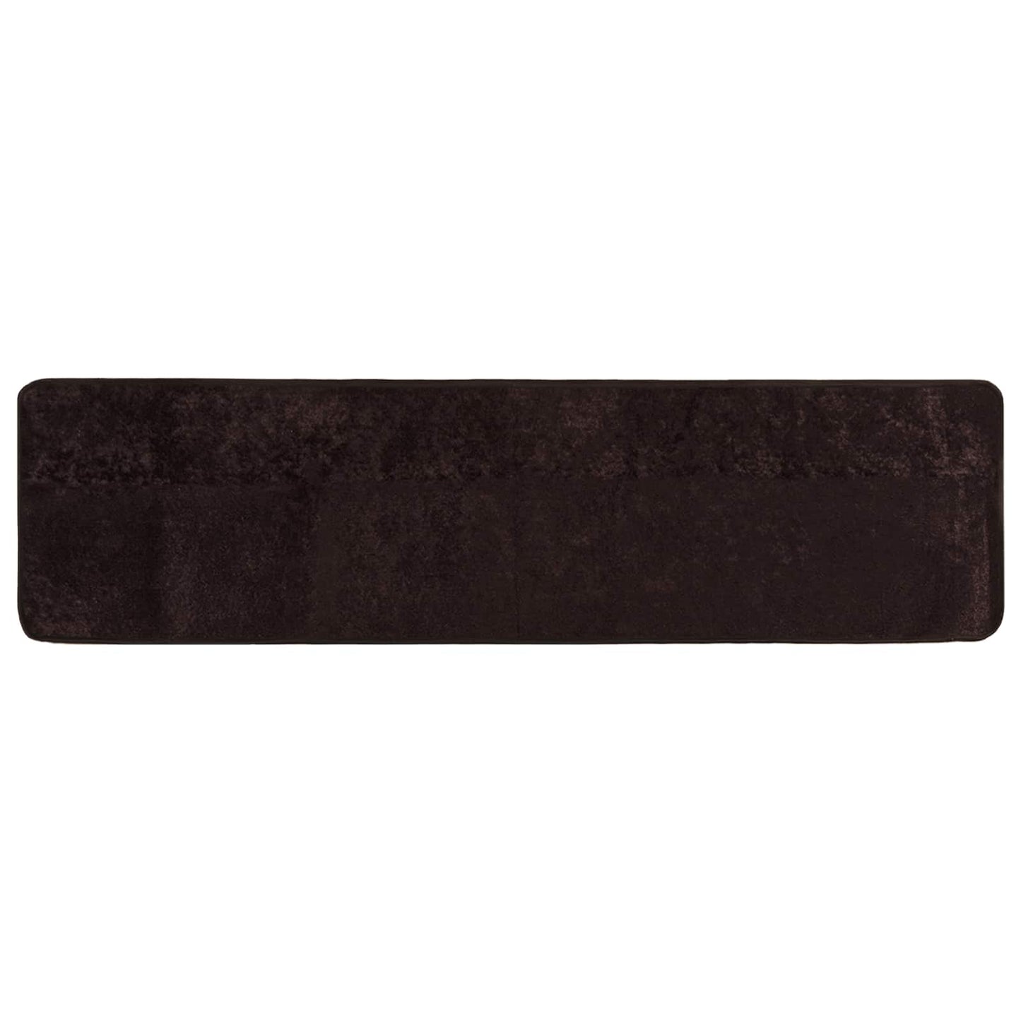 Runner Tappeto MARSA Antracite 80 x 350 cm Poliestere e PVC | homemem39