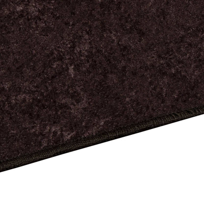Runner Tappeto MARSA Antracite 100 x 100 cm Poliestere e PVC | homemem39