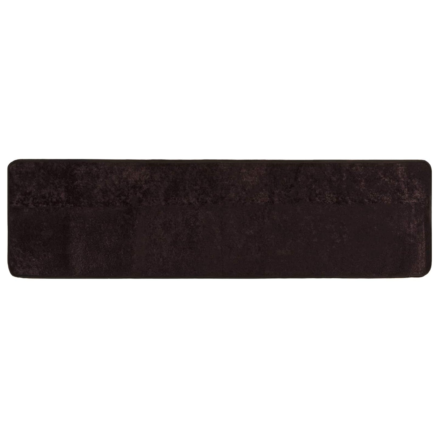 Runner Tappeto MARSA Antracite 100 x 400 cm Poliestere e PVC | homemem39