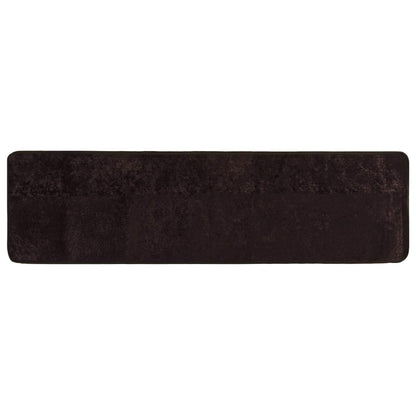 Runner Tappeto MARSA Antracite 100 x 400 cm Poliestere e PVC | homemem39