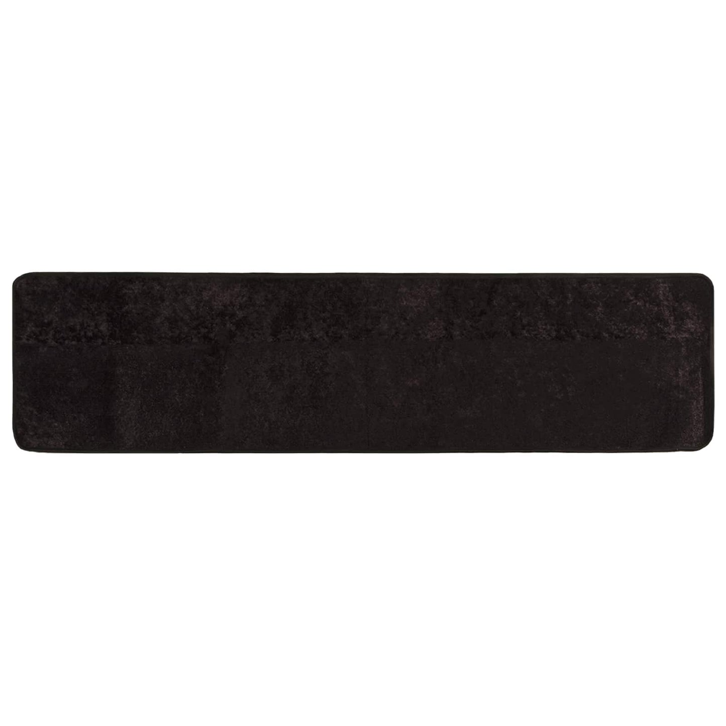 Runner Tappeto MARSA Antracite 100 x 450 cm Poliestere e PVC | homemem39