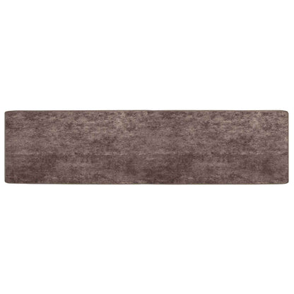 Runner Tappeto MARSA Grigio 50 x 200 cm Poliestere e PVC | homemem39