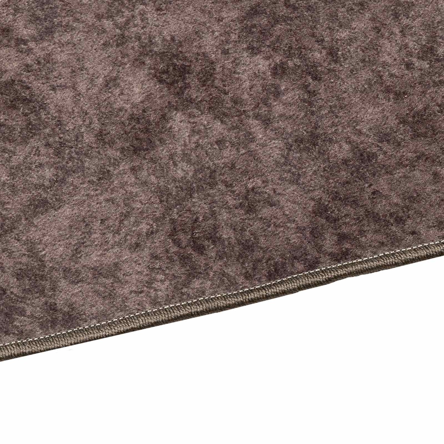 Runner Tappeto MARSA Grigio 50 x 450 cm Poliestere e PVC | homemem39