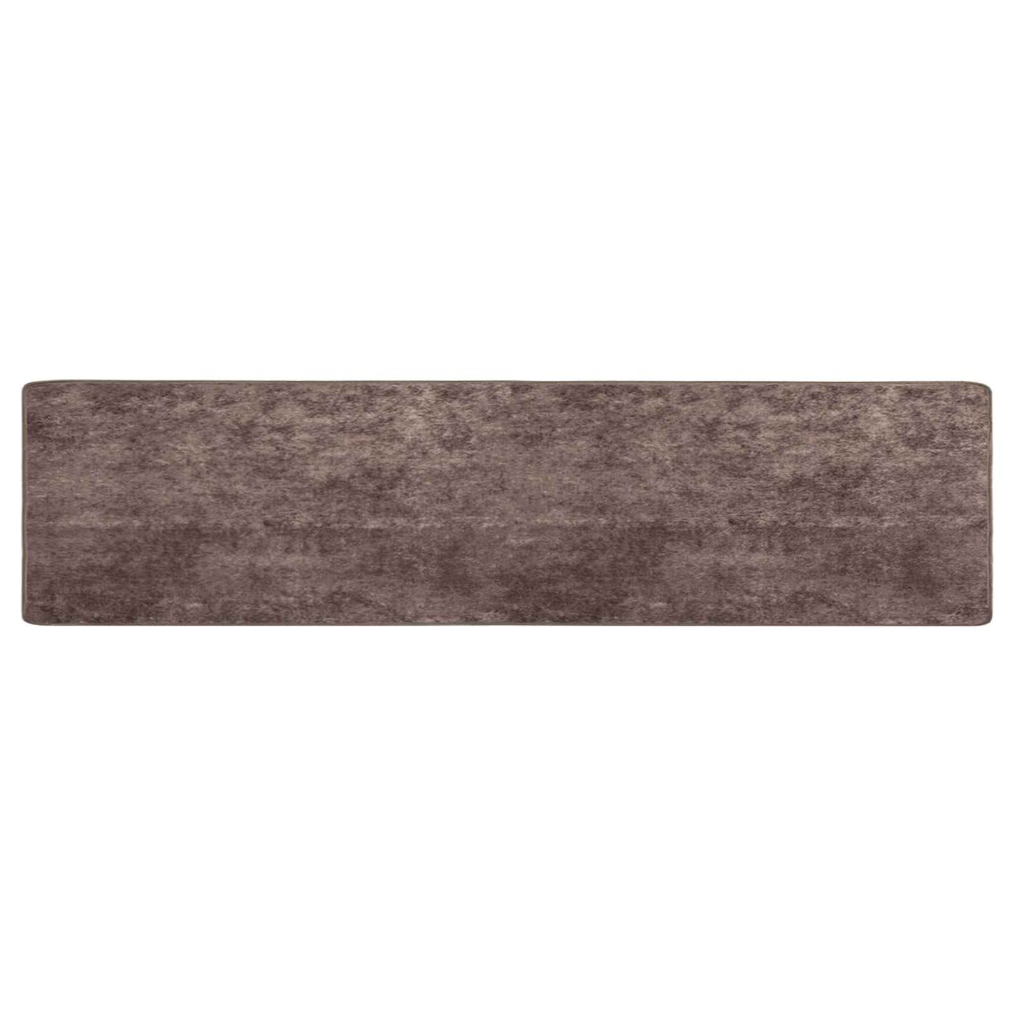 Runner Tappeto MARSA Grigio 80 x 450 cm Poliestere e PVC | homemem39