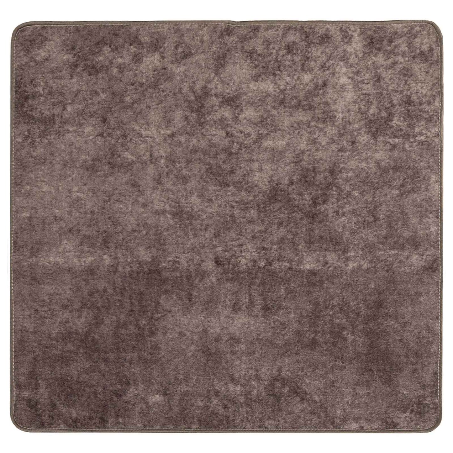 Runner Tappeto MARSA Grigio 100 x 100 cm Poliestere e PVC