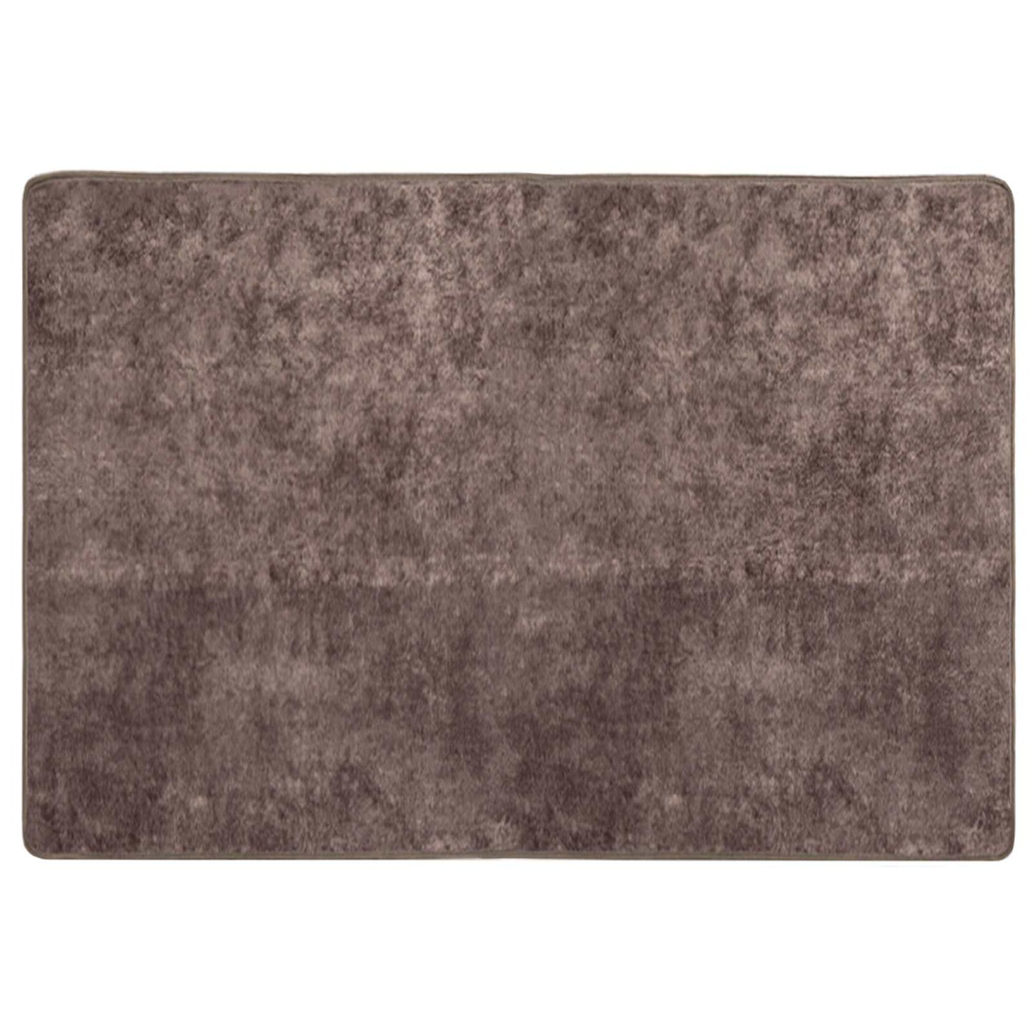 Runner Tappeto MARSA Grigio 100 x 150 cm Poliestere e PVC