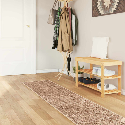 Runner Tappeto MARSA Giallo 50 x 450 cm Poliestere e PVC